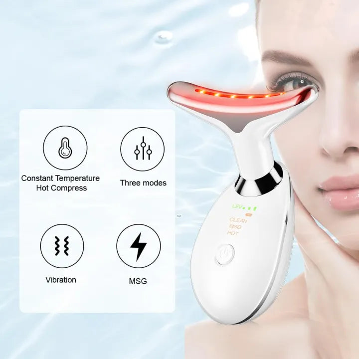 3-in-1 LED Eye & Face Beauty Massager